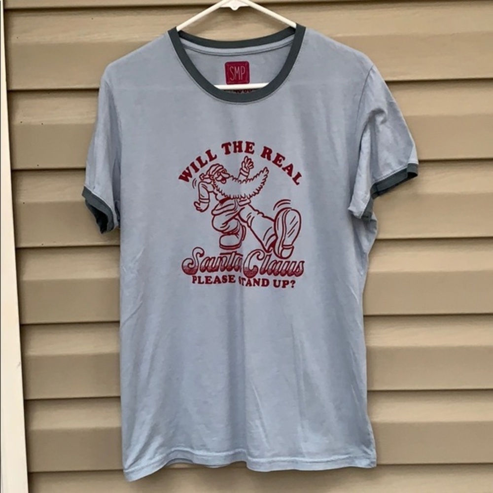 SMP short sleeve ringer tee shirt